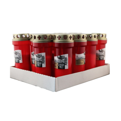 Set 16 candele antiploaie C2 rosu Set 16 candele antiploaie C2 rosu