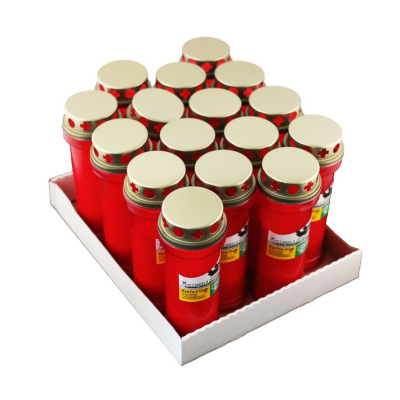 Set 16 candele antiploaie C3 rosu Set 16 candele antiploaie C3 rosu