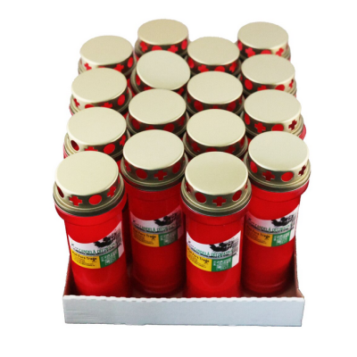 Set 16 candele antiploaie C3 rosu Set 16 candele antiploaie C3 rosu