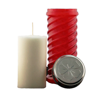 Set 9 candele antiploaie P13 rosu, timp de ardere 100 ore Set 9 candele antiploaie P13 rosu, timp de ardere 100 ore