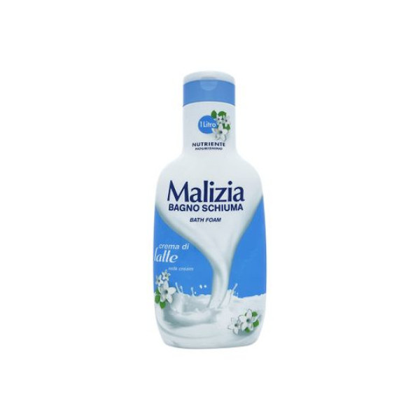 Spumant de baie nutritiv Malizia Bagno Schiuma crema di latte 1l